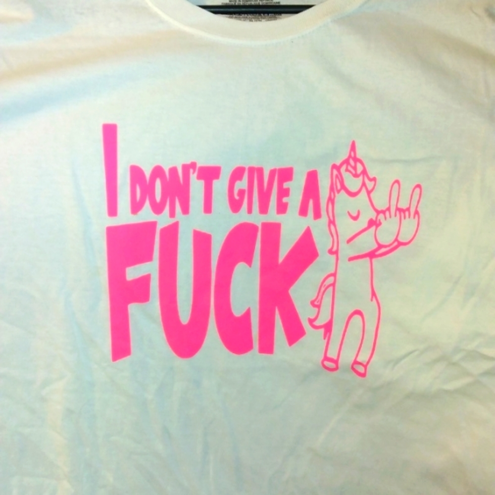 I don't give a f tshirt